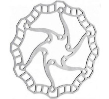 Ротор Dartmoor Nano 160 мм срібло