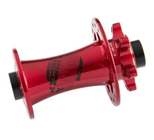 Втулка передня Dartmoor Revolt Pro Disc 15, 100x15 мм 32 отвори red devil