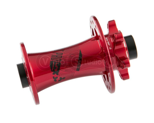 Передня втулка Dartmoor Revolt Pro Disc 15, 100x15 мм 32 отвори red devil