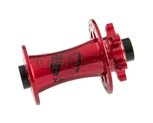 Втулка передняя Dartmoor Revolt Pro Disc 20, 110x20 мм 32 отверстия red devil