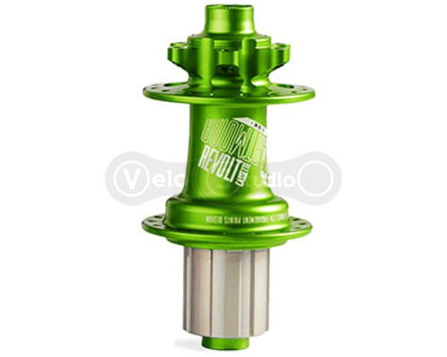 Втулка задняя Dartmoor Revolt Cassette 135x12 мм 32 отверстия зеленая