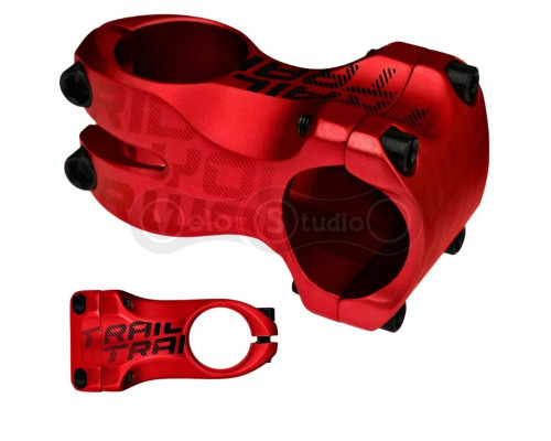 Винос керма DARTMOOR Trail v.2 50 мм / 31,8 мм, червоний