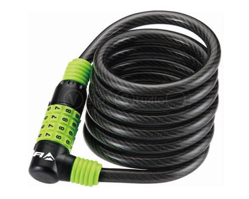 Замок кодовый Merida CABLE LOCK 4 DIGITS 10х1800 мм