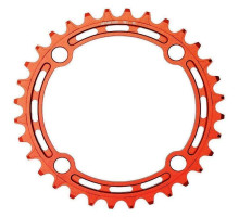 Звезда DARTMOOR MTB Trail, narrow-wide, 36Т BCD 104 оранжевый
