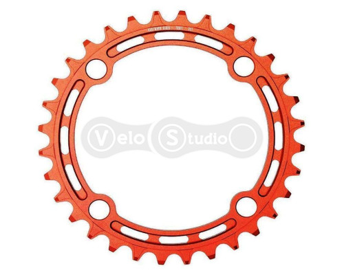 Звезда DARTMOOR MTB Trail, narrow-wide, 36Т BCD 104 оранжевый