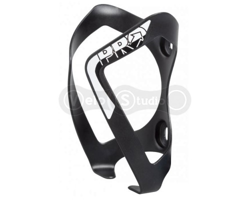 Флягодержатель PRO Alloy Bottle Cage черно-белый