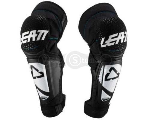 Наколінники LEATT Knee & Shin Guard 3DF Hybrid EXT White Black розмір L/XL