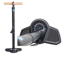 Підлоговий насос PRO Floor pump Competition 160PSI чорний