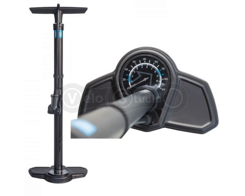 Підлоговий насос PRO Floor pump Sport 160PSI чорний