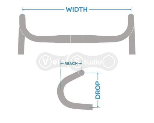 Руль PRO Vibe Compact Di2 40см - 31.8мм