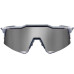 Велосипедні очки Ride 100% Speedcraft - Polished Translucent Crystal Grey - HiPER Silver Mirror Lens
