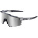Велосипедні очки Ride 100% Speedcraft - Polished Translucent Crystal Grey - HiPER Silver Mirror Lens