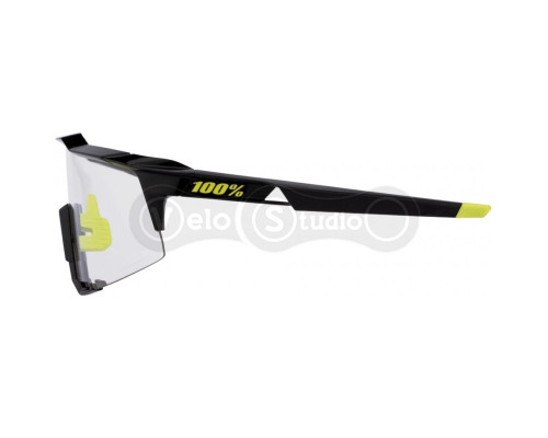 Велосипедные очки Ride 100% Speedcraft - Gloss Black - Photochromic Lens