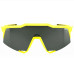 Велосипедные очки Ride 100% Speedcraft - Soft Tact Banana - Grey Green Lens