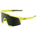 Велосипедные очки Ride 100% Speedcraft - Soft Tact Banana - Grey Green Lens
