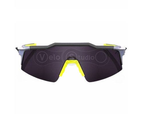 Велосипедні окуляри Ride 100% Speedcraft - Soft Tact Midnight Mauve - Purple Lens