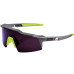 Велосипедні окуляри Ride 100% Speedcraft - Soft Tact Midnight Mauve - Purple Lens