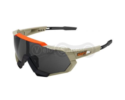 Велосипедні окуляри Ride 100% Speedcraft - Soft Tact Quicksand - Smoke Lens