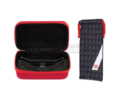 Велосипедные очки Ride 100% SPEEDTRAP - Soft Tact Banana - Black Mirror Lens