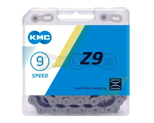 Ланцюг KMC Z9 9 швидкостей 116 ланок + замок