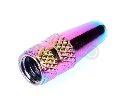 Ковпачок алюмінієвий на ніпель Presta колір веселки