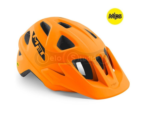 Вело шолом MET Echo MIPS Orange L (57-60 см)