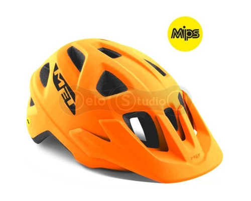 Вело шолом MET Echo MIPS Orange M (52-57 см)