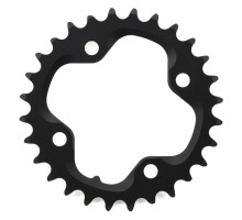 Зірка шатунів Sram X0/X9/X7, 28T, 80BCD, Alu 2x10 швидкостей