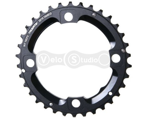 Звезда шатунов Sram, 104BCD, 34T, Alu, M-Pin 10 скоростей