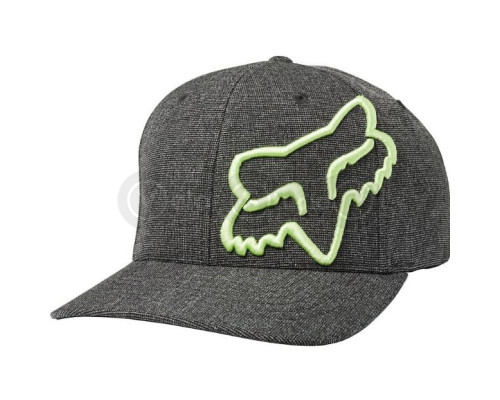 Кепка FOX Clouded Flexfit Black Green L/XL