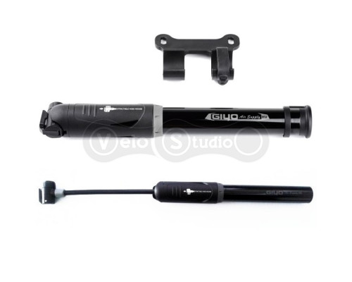 Насос GIYO GP-863E алюмінієвий зі шлангом та манометром