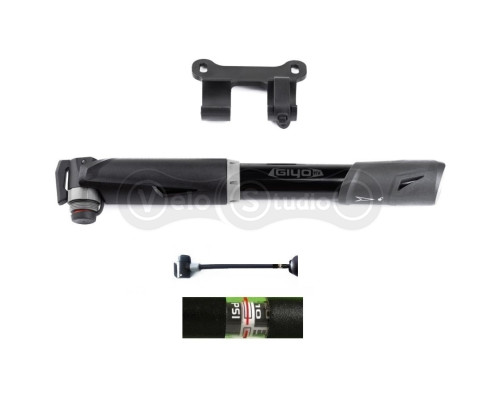 Насос GIYO GP-86T алюмінієвий зі шлангом