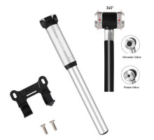 Насос Sahoo Mini Pump 311405 алюминиевый c выдвижным шлангом