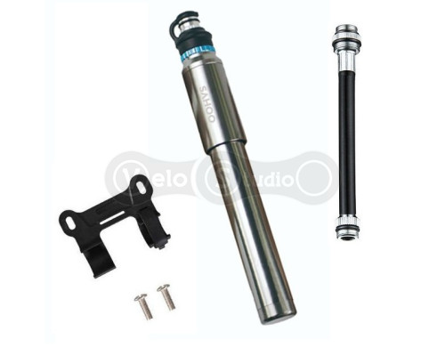 Насос Sahoo Mini Pump 311410 алюмінієвий з висувним шлангом