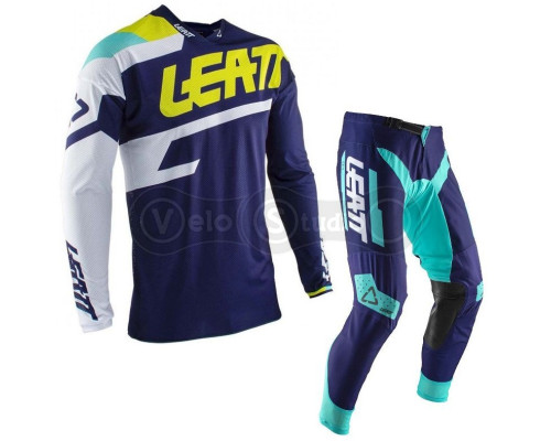 Вело штани LEATT Pant GPX 4.5 Blue
