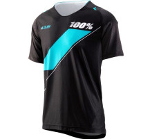 Джерси Ride 100% Celium Black Cyan размер L