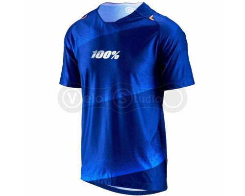 Джерсі Ride 100% Celium Navy з коротким рукавом