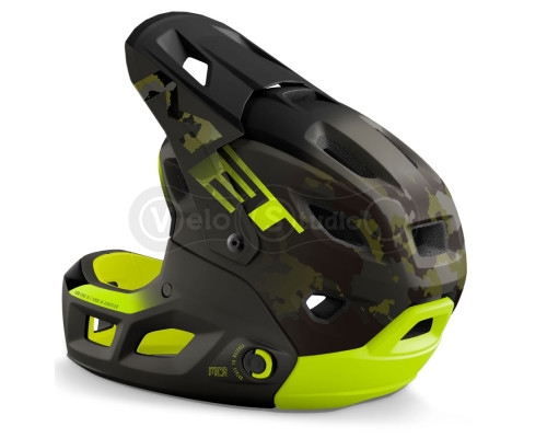 Вело шолом MET Parachute MCR (Mips) Camo Lime Green M (56-58cm)
