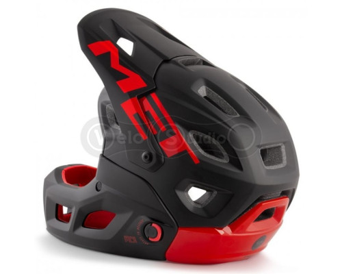 Шолом MET Parachute MCR (Mips) Black Red Matt M (56-58cm)