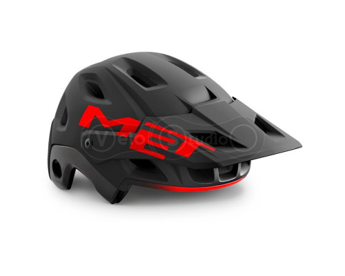 Шолом MET Parachute MCR (Mips) Black Red Matt L (58-61 см)