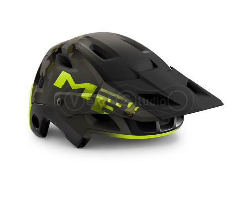 Вело шолом MET Parachute MCR (Mips) Camo Lime Green M (56-58cm)