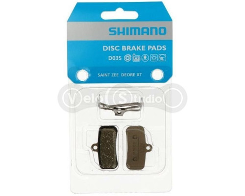 Колодки гальмові Shimano D03S органіка, Y1XM98010