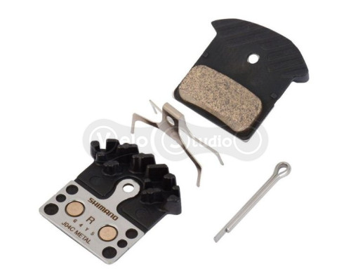 Колодки гальмові Shimano J04C + радіатор метал, Y8LW98030 OEM