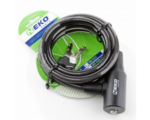 Замок NEKO-505-8 спіраль 8x1800 мм + 2 ключі