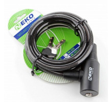 Замок NEKO-505-10 спираль 10x1800 мм + 2 ключа