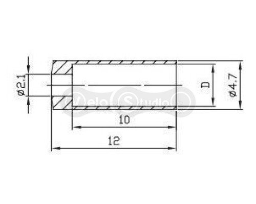 Концевик Alligator рубашки переключения