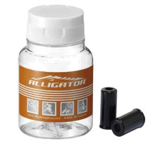 Концевик Alligator рубашки тормозного троса чёрный