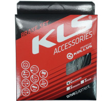 Набор тормоза KLS, рубашка, троса (оцинковка), оконцовки