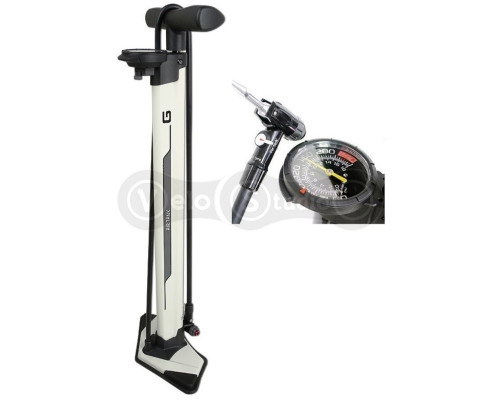 Насос напольный Giyo GF-94TA двухкамерный для бескамерных покрышек