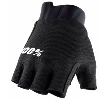 Вело рукавички Ride 100% Exceeda Gel Short Finger Black розмір L
